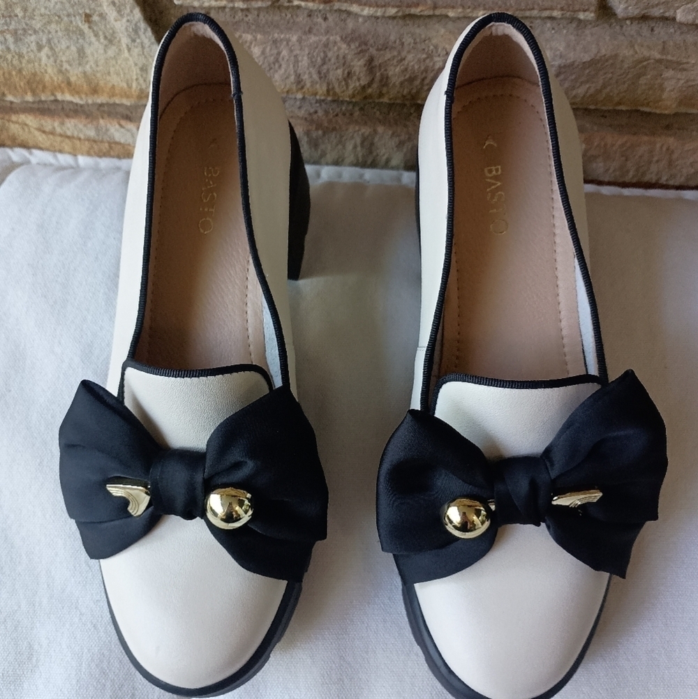 Basto Elegant Women's Loafers with Bow Accent_7